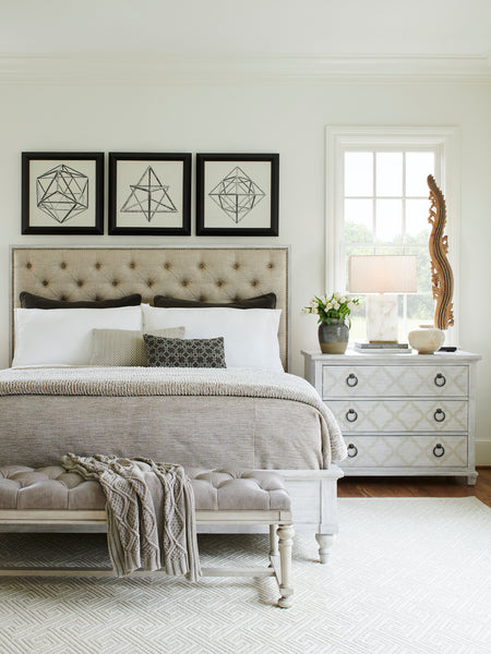 Bellport Leather Bed Bench