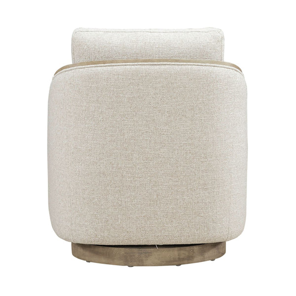 Nora Uph Swivel Accent Chair - Light Brown - 722-ACH15