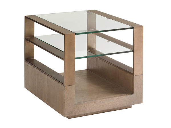 Center Stage Rectangular Lamp Table