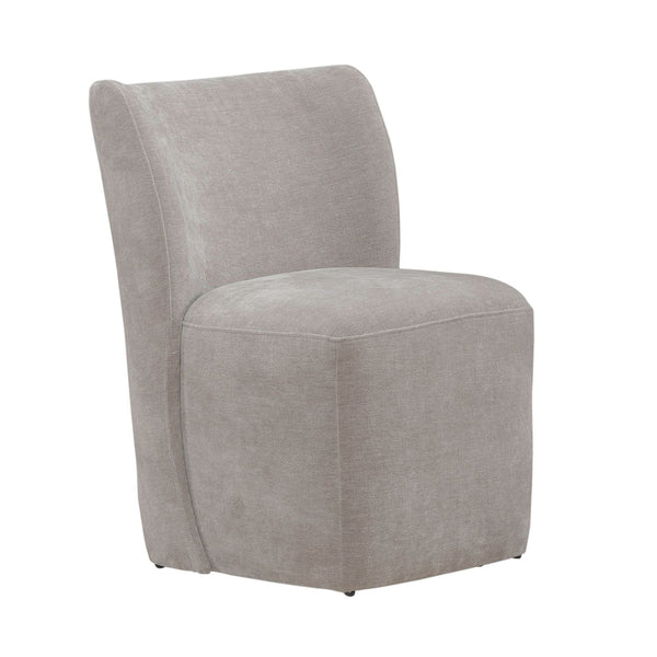 Accent Dining Chair w/ Casters - Truffle - 728-ADC90-TR