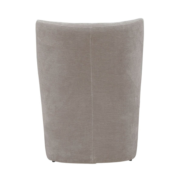 Accent Dining Chair w/ Casters - Truffle - 728-ADC90-TR
