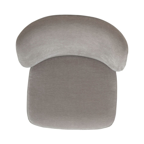 Accent Dining Chair w/ Casters - Truffle - 728-ADC90-TR