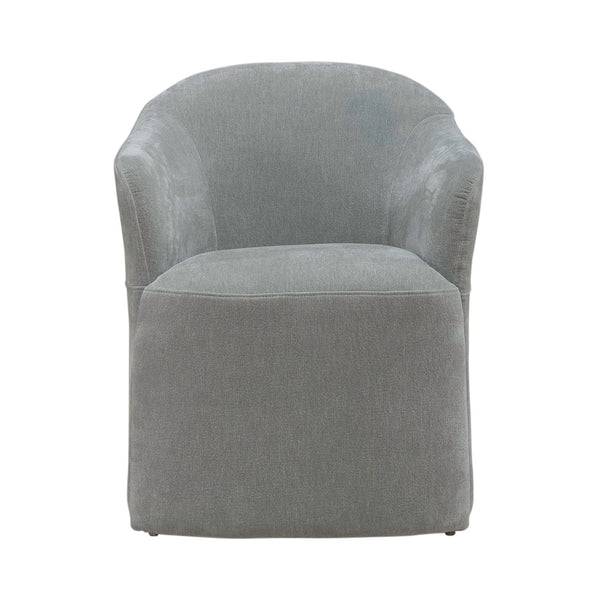 Accent Dining Chair w/ Casters - Sapphire - 731-ADC90-SP