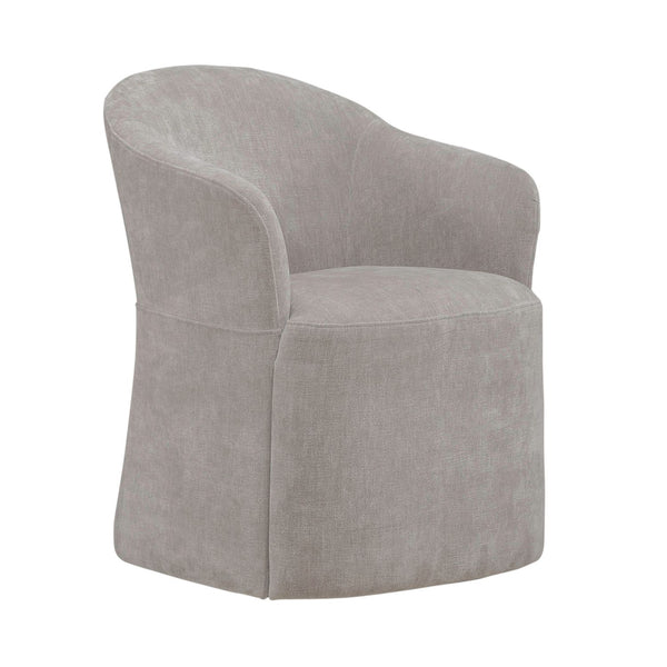 Accent Dining Chair w/ Casters - Truffle - 731-ADC90-TR