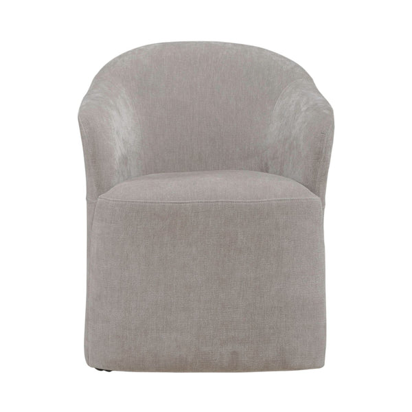 Accent Dining Chair w/ Casters - Truffle - 731-ADC90-TR