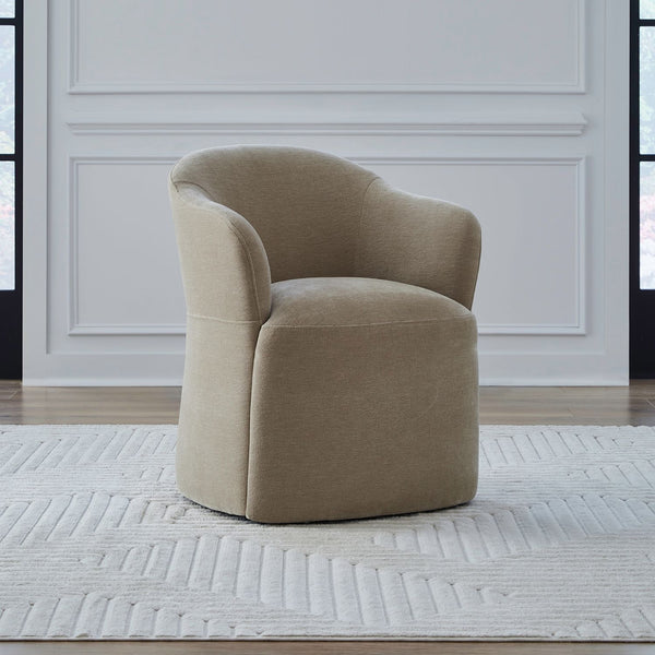 Accent Dining Chair w/ Casters - Wicker - 731-ADC90-WK
