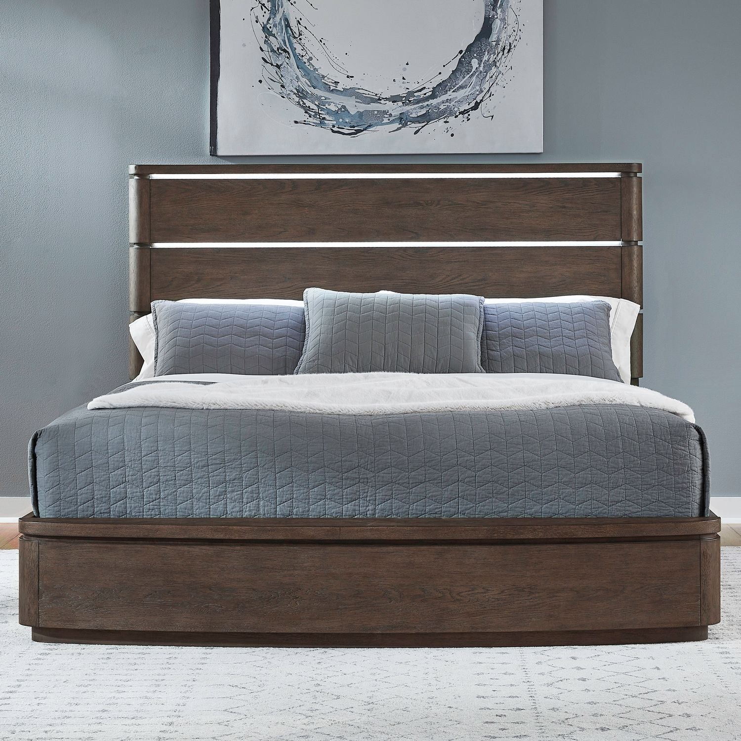 Cascade Falls Queen Panel Bed