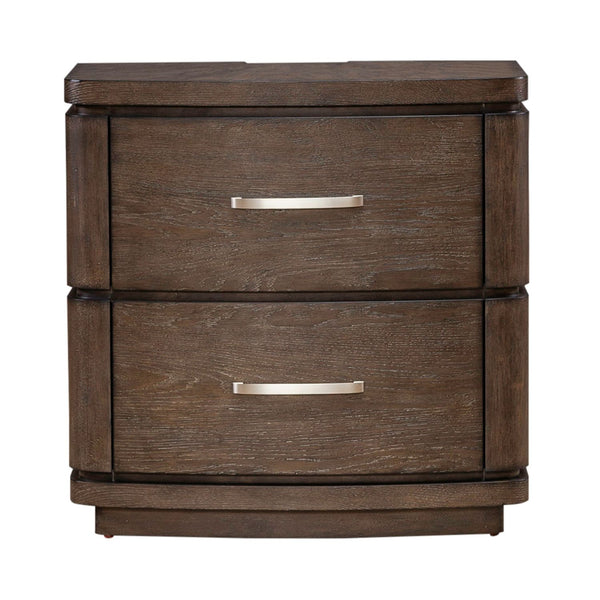Cascade Falls Nightstand w/ Charging Station - 732-BR61
