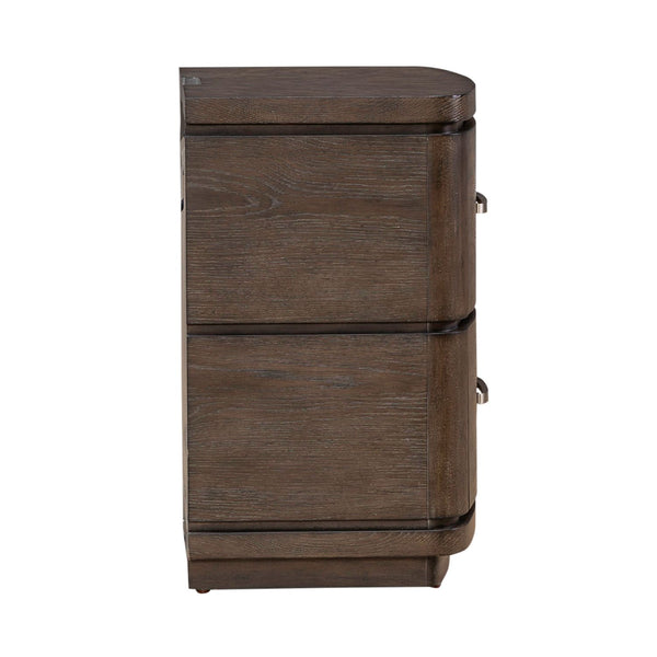 Cascade Falls Nightstand w/ Charging Station - 732-BR61