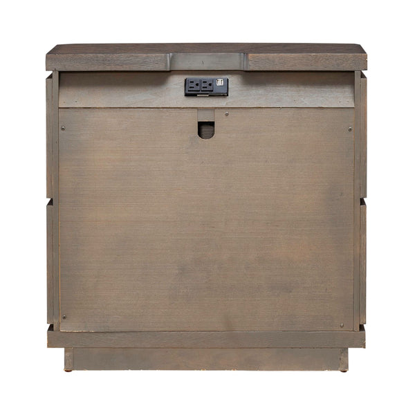 Cascade Falls Nightstand w/ Charging Station