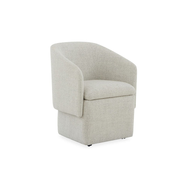 Accent Dining Accent Storage Dining Chair w/ Casters - 738-ADC90-CL