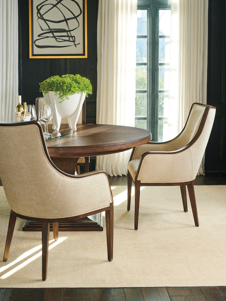 Bromley Fully Upholstered Arm Chair