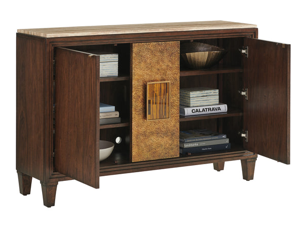 Santa Clara Hall Chest With Stone Top