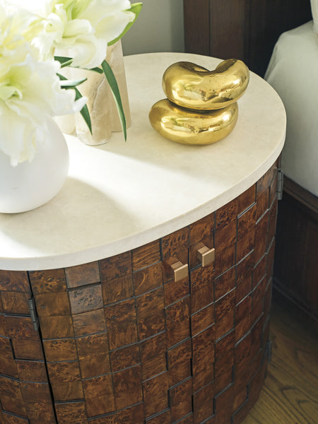 Morella Oval Nightstand
