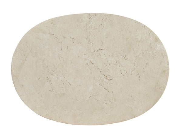 Albion Stone Oval Nightstand