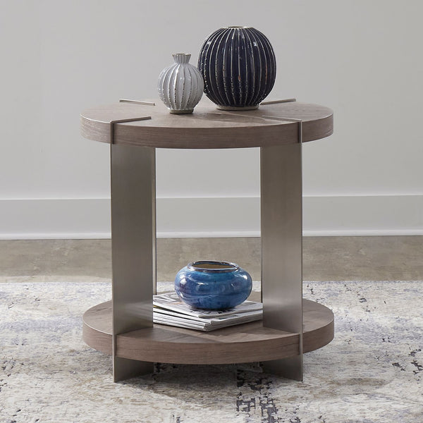 Harlow Round End Table - 754-OT1020
