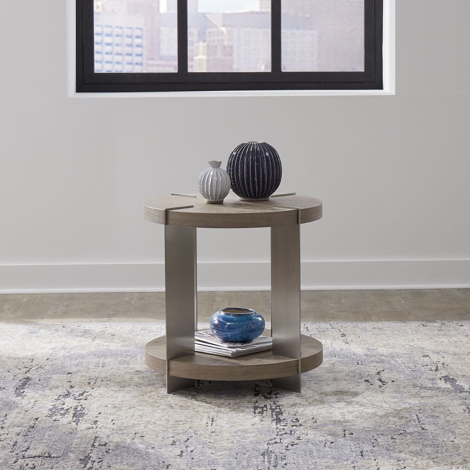 Harlow Round End Table