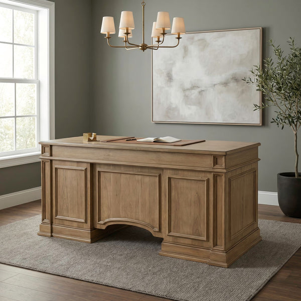 Reynolda Jr Executive Desk Base - 757-HO105B