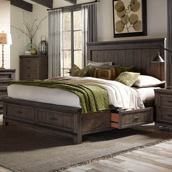 Thornwood Hills King Two Sided Storage Bed - 759-BR-K2S