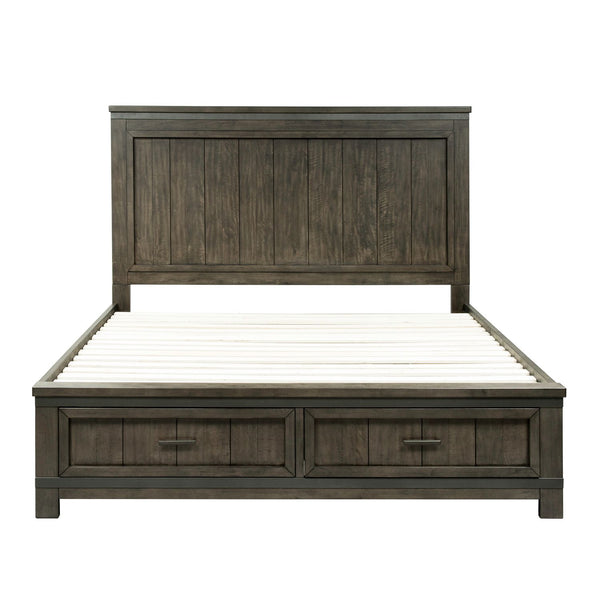 Thornwood Hills King Two Sided Storage Bed, Dresser & Mirror - 759-BR-K2SDM