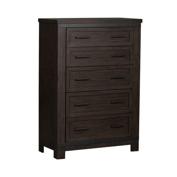 Thornwood Hills King Panel Bed, Dresser & Mirror, Chest - 759-BR-KPBDMC