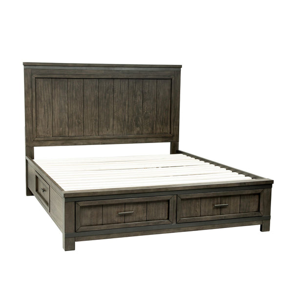 Thornwood Hills Queen Two Sided Storage Bed, Dresser & Mirror, Chest - 759-BR-Q2SDMC
