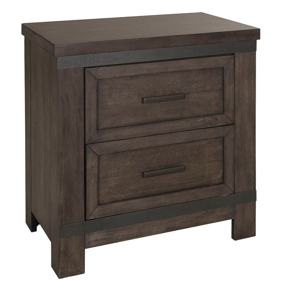 Thornwood Hills Queen Panel Bed, Dresser & Mirror, Chest, Night Stand - 759-BR-QPBDMCN