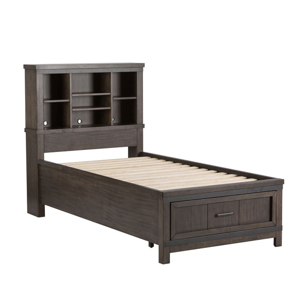 Thornwood Hills Full Bookcase Bed, Dresser & Mirror - 759-YBR-FBBDM