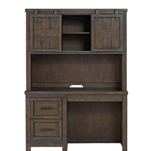 Thornwood Hills 2 Piece Desk Set - 759-YBR-SD