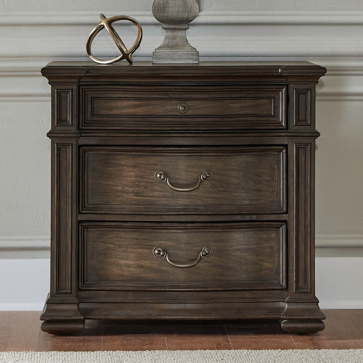 Provence Park Bedside Chest w/ Charging Station