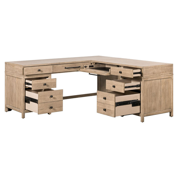 Proximity Place L Shaped Desk Set - 780-HO-LSD