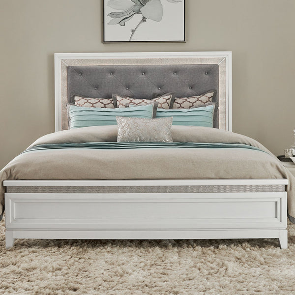 Reflections King Uph Bed - 781-BR-KUB