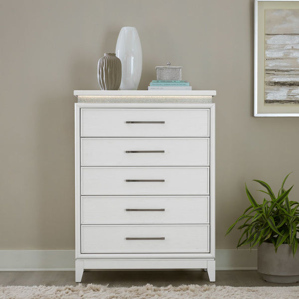 Reflections 5 Drawer Chest w/ Lights - 781-BR41