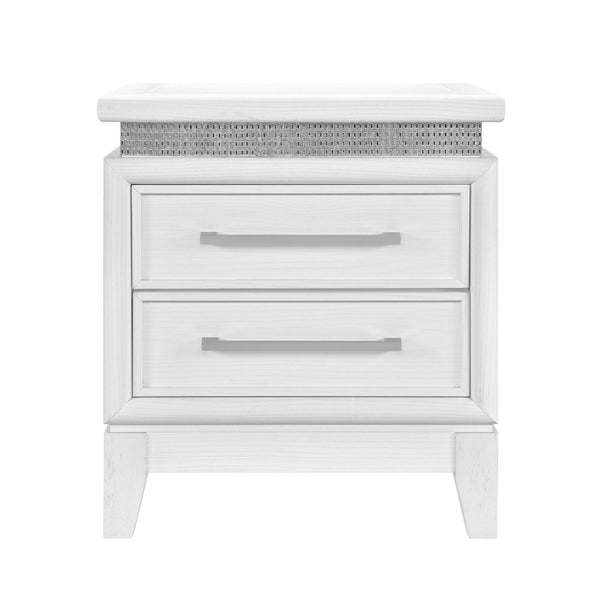Reflections Nightstand w/ Charging Station - 781-BR60