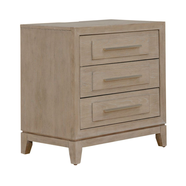 Brentwood 3 Drawer Nightstand w/ Charging Station - 789-BR61