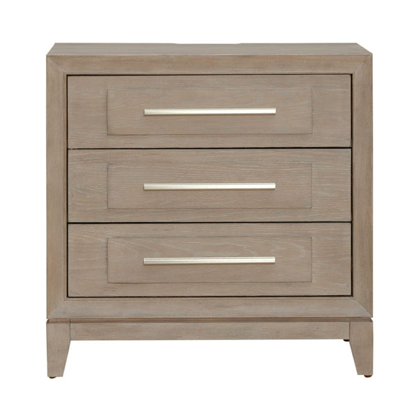 Brentwood 3 Drawer Nightstand w/ Charging Station - 789-BR61