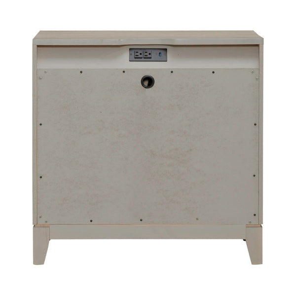 Brentwood 3 Drawer Nightstand w/ Charging Station - 789-BR61