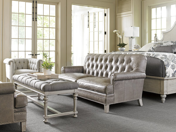 Hillstead Leather Settee