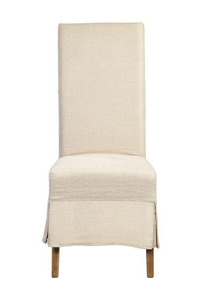 Linen Slip Covered Parsons Chair - 70018 - image 3