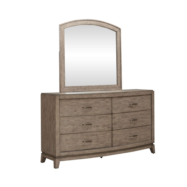 Avalon Dresser & Mirror - 805-BR-DM