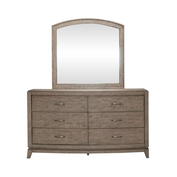 Avalon Dresser & Mirror - 805-BR-DM