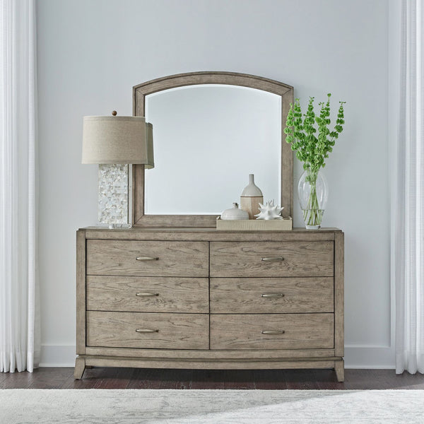 Avalon Dresser & Mirror - 805-BR-DM