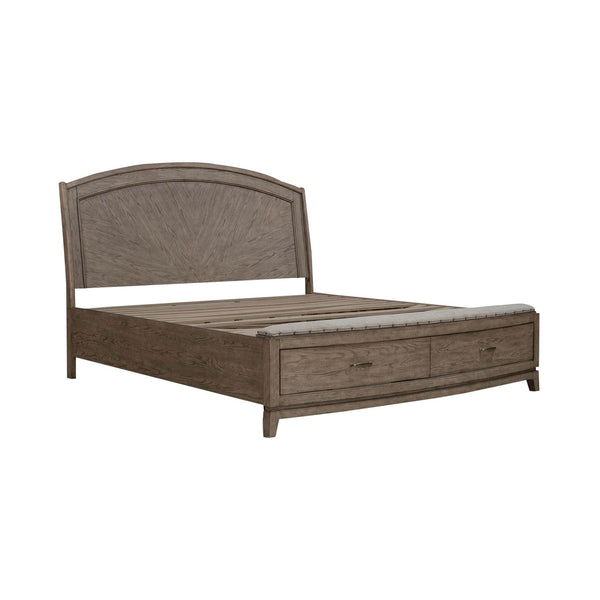 Avalon King Panel Storage Bed