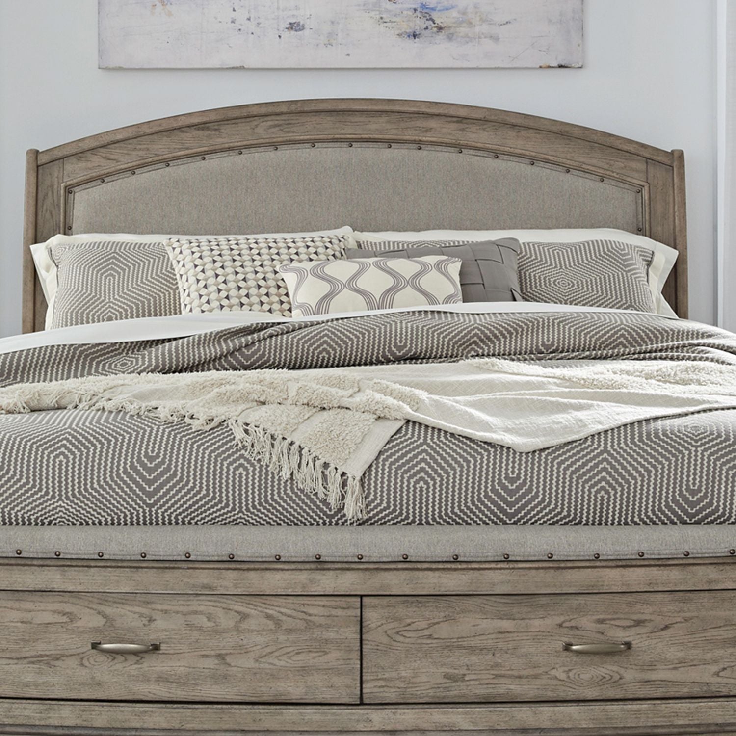Avalon Queen Upholstered Headboard