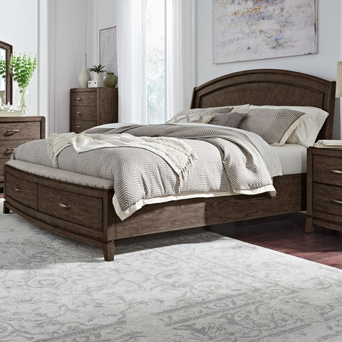 Avalon King Panel Storage Bed