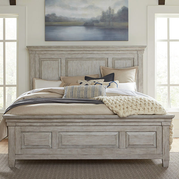 Heartland King Panel Bed - 824-BR-KPB