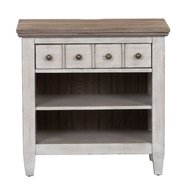 Heartland 1 Drawer Night Stand w/ Charging Station - 824-BR61