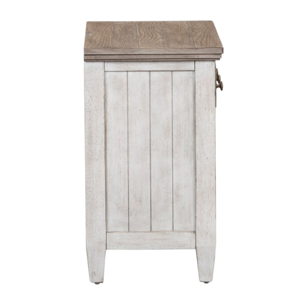 Heartland 1 Drawer Night Stand w/ Charging Station - 824-BR61