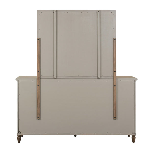 Hickory Grove Dresser & Mirror - 866-BR-DM