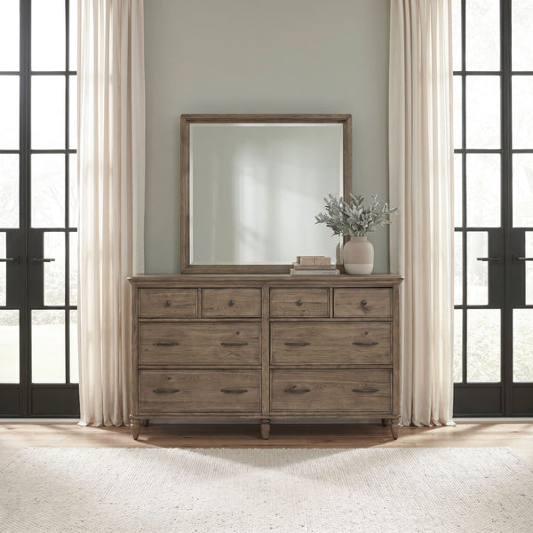 Hickory Grove Dresser & Mirror - 866-BR-DM